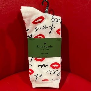 NWT Kate Spade crew socks